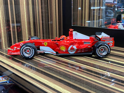 1/18 Diecast F2005 Michael Schumacher Formula 1 Red Model Car by Hot Wheels