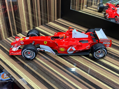 1/18 Diecast F2005 Michael Schumacher Formula 1 Red Model Car by Hot Wheels