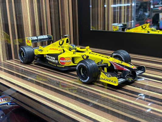 1/18 Jordan EJ11 Heinz-Harald Frentzen Formula 1 Yellow byHot Wheels