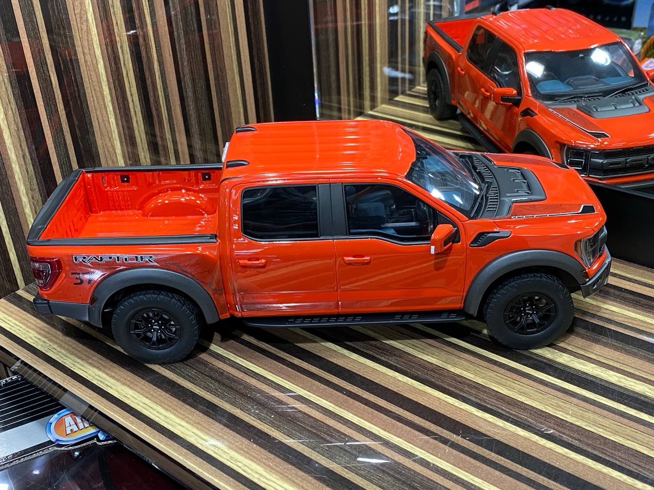 1/18 Diecast Ford F-150 Raptor Orange GT Spirit Scale Model Car