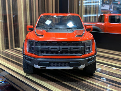 1/18 Diecast Ford F-150 Raptor Orange GT Spirit Scale Model Car