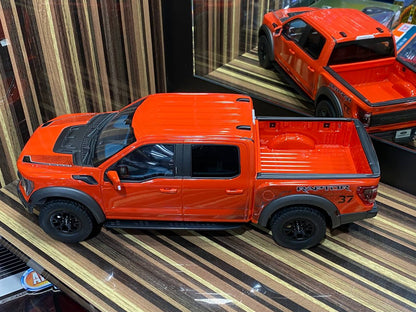 1/18 Diecast Ford F-150 Raptor Orange GT Spirit Scale Model Car