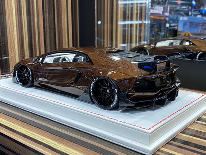 1/18 Resin Lamborghini Aventador LB Performance Brown Model Car by Davis & Giovanni