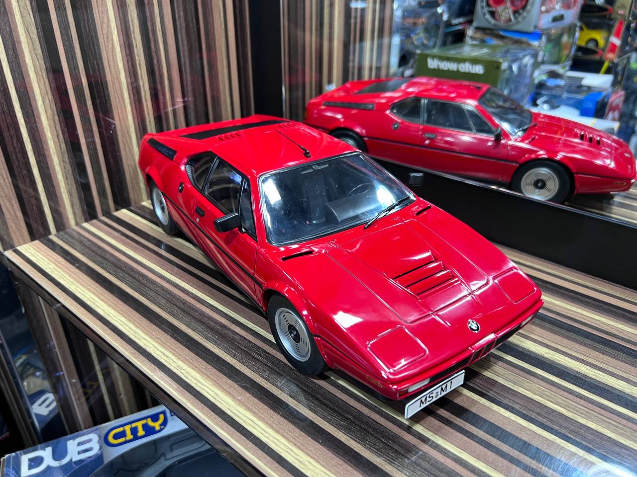 1/18 Resin BMW M1 E26 1978 Red Model Car by KK