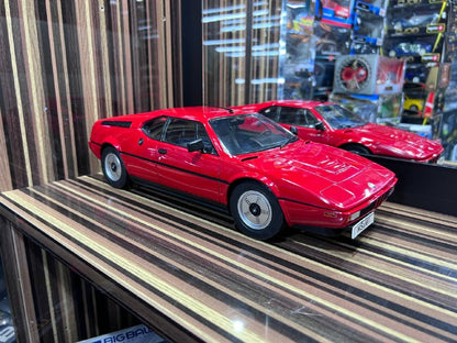 1/18 Resin BMW M1 E26 1978 Red Model Car by KK