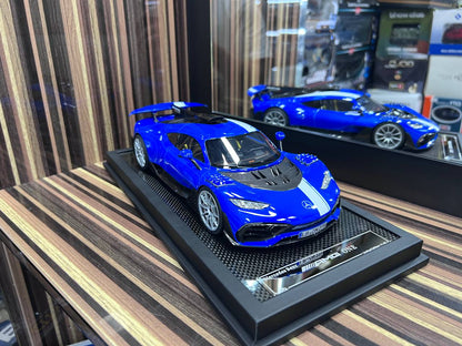 1/18 Resin Mercedes-Benz AMG ONE Blue Model Car by VIP Models