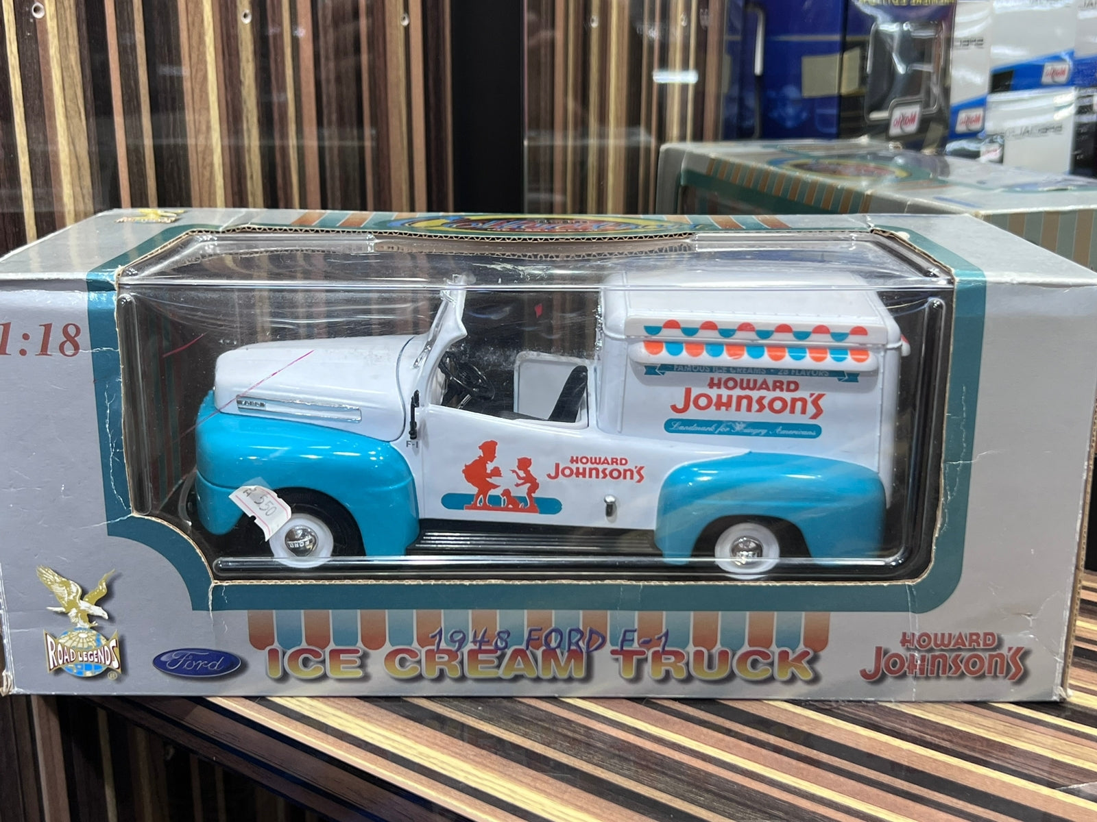 1/18 Diecast Ford Howard Johnon's Ice cream truck by Road Legend