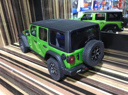 1/18 Diecast Jeep Rubicon Green GT Spirit Scale Model Car