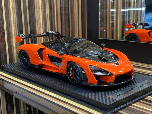 1/18 Resin McLaren Senna Orange by Technomodel