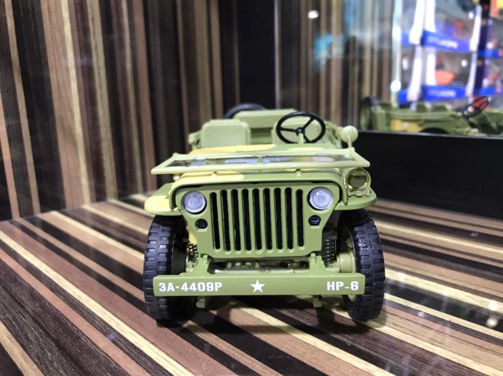 1/18 Diecast Jeep Military Camo Model car by Otto