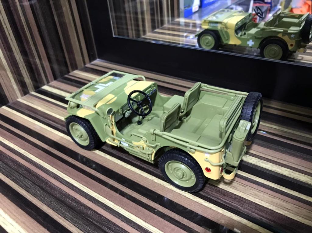 1/18 Diecast Jeep Military Camo Model car by Otto